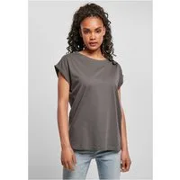 URBAN CLASSICS Rundhalsshirt Ladies Extended Shoulder Tee Damen T-Shirt