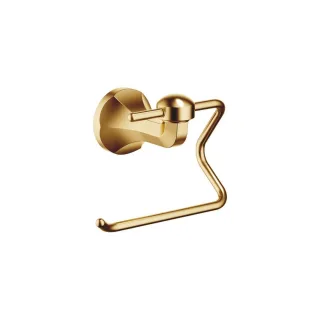 Dornbracht Papierrollenhalter ohne Deckel MADISON 83500361 Messing gebürstet (23kt Gold) 83500361-28
