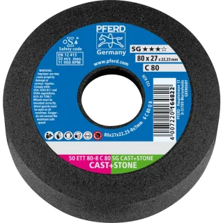 PFERD TOOLS Schleiftopf ETT Leistungslinie SG CAST+STONE für Guss/Stein - 63588122