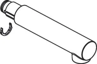 Hansgrohe Ausziehauslauf Talis M54/Aquno Select M81 Spültischmischer chrom, 93751000 93751000