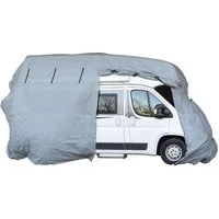 Green Yard Wohnmobilschutzhülle Wohnmobil Abdeckplane Schutzhülle Größe M 610 x 235 x 275 cm (1 Stück, inkl. Tragetasche), UV-beständig, schimmelresistent und reißfest