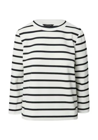 comma - Sweatshirt weiß - Gr. - 34