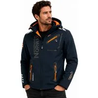 Geographical Norway Softshelljacke Herren Frühlings Jacke Softshell Jacke Outdoor Regen Übergangs Jacke