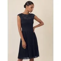 Apart Cocktailkleid mit Plisseerock