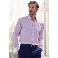 H.I.S Langarmhemd Regular fit mit Haifischkragen und allover Print aus reiner Baumwolle