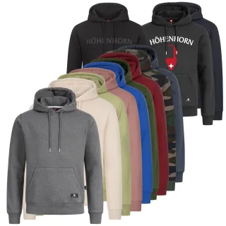 Höhenhorn Janga Hoodie Herren Kapuzen Pullover Hoody Sweatshirt XL Rot