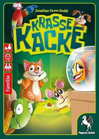 Pegasus Spiele 18320 - Krasse Kacke