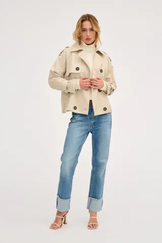 Jacke Loose fit cream