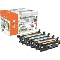 Toner Spar Pack Plus 112237 kompatibel zu HP No. 307A (CE740A2, CE741A, CE742A, CE743A)