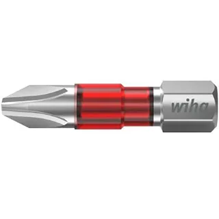 Wiha Bit Set TY-Bit 29 mm Phillips (PH2) 5-teilges Set 1/4 zoll C6,3 in Box - 6 Stück - 42100