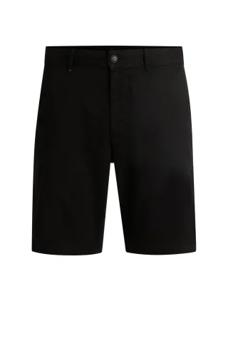 BOSS Menswear Orange - Chino-slim-Shorts black - Gr. - 31