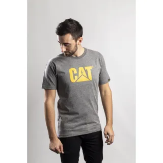 Caterpillar Markenzeichen Logo Baumwolle Herren Grau
