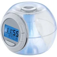 EGLO Radio (Eleganter LED Wecker Nacht Tisch RGB Uhr Farbwechsel Natur Töne Eglo)