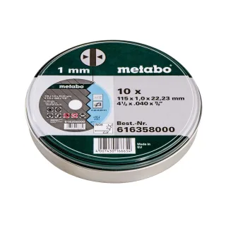 Metabo Trennscheiben SP Inox, TF 41 in Blechdose - A 60 R - 10 Stück - 616358000