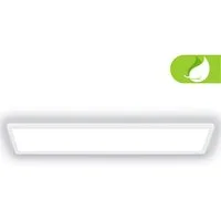 Briloner Leuchten LED Panel Tava A, LED fest integriert, Neutralweiß, LED Deckenlampe, ultraflach, ultraeffizient, EEK A, Backlighteffekt