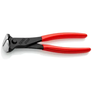 KNIPEX Vornschneider mit Kunststoff überzogen schwarz atramentiert 200 mm - 6801200EAN