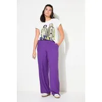 Studio Untold Funktionshose Hose High Waist Wide Leg