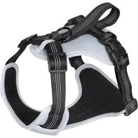 Bestlivings Hunde-Geschirr Favvity Pet Brustgeschirr für kleine bis große Hunde, Gepolstert Reflektierend Anti Zug Atmungsaktives Geschirr Halsband