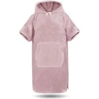 normani Badeponcho Bademantel Surfer Poncho, Midilänge, Baumwolle, Kapuze, Schlupf, Badeponcho aus 100 % saugstarker Baumwolle