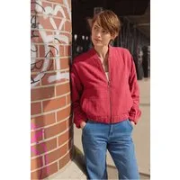 Tranquillo Sommerjacke Jacke Rumii Blouson aus Musselin GOTS-zertifizierter Bio-Baumwoll-Musselin