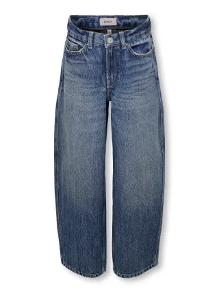 KIDS ONLY - KOGTAYLOR HW ANKLE BARREL DB DNM TAI dark blue denim - Gr. - 158