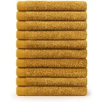 Blumtal Gästehandtücher 30x30cm - weich und saugstark, Frottee (12-St), 12er und 24er Set, 100% Baumwolle