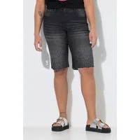 Angel of Style Regular-fit-Jeans Jeans-Bermuda Straight Fit Ziersteinchen