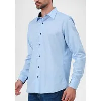 JEEL Langarmhemd Herren Hemd Langarm (1-tlg) Slim Fit