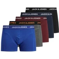 Jack & Jones Boxershorts Jack & Jones Herren 5er-Pack Boxer-Shorts JacBlack Unterwäsche Trunks