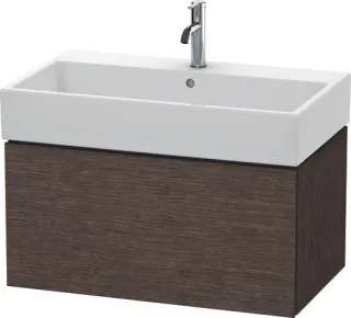 Duravit L-Cube Waschtischunterbau wandhängend Eiche dunkel gebürstet Matt 784x459x394 mm - LC6177072 LC617707272