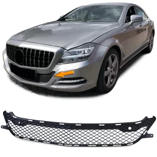 Gitter Abdeckung Stoßstange MITTE für Mercedes CLS C218 Vorfacelift 11-14 ohne AMG Paket