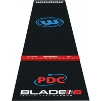 Winmau Dartscheibe Winmau Dartmatte Pro Zone Precision - Dart Zubehör., (Blade 6 & PDC Design), Rutschfeste Oberfläche