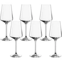 LEONARDO Weißweinglas Puccini, 6-tlg., Glas, 6-teilig