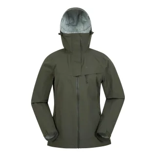 Mountain Warehouse - "Arlberg" Jacke, wasserfest 2,5 Lagen für Damen (Dunkel-Khaki)