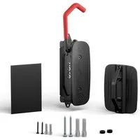HOKO Fahrradwandhalterung für die Wand mit Hinterrad Halterung als Geschenk (Seitlich schwenkbar für eine platzsparende Aufbewahrung des Fahrrads. Belastbar bis 30 kg., 1-tlg., Fahrradwandhalterung, Montagematerial, Anleitung), Robuste Fahrradwandhal