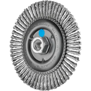 PFERD TOOLS PIPELINE Bürste gezopft RBG M14 Edelstahl-Draht Winkelschleifer - 43303507