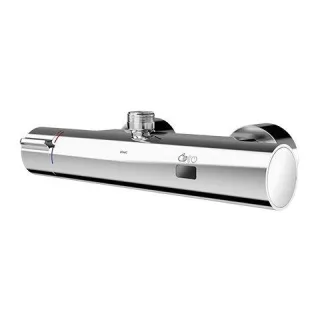 KWC Aquarotter Wandbatterie, F5, elek., Thermostat, für Bogen/Duschrohr, Batterie, 2030032990 2030032990