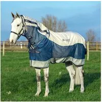 Horseware Pferde-Regendecke Horseware Rambo Summer Series 0g - Navy/Grey