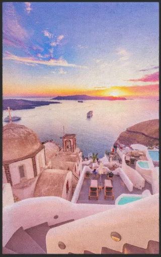 Fussmatte Santorin 7098 | Größe: 60 cm x 90 cm