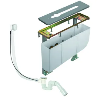 Kludi Rotexa Multi Wannenrand-Montageset 7881205-00 chrom, für 4-Loch-Armaturen