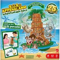 Mattel games Spiel S.O.S. Affenalarm Schaukelpalmen-Party, Kinderspiel