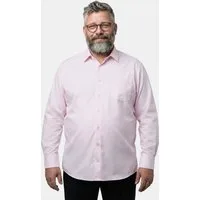 Men Plus Businesshemd Businesshemd Langarm EasyCare Kentkragen