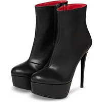 Michael Soul Plateau Stiefeletten Schwarz Valeria Plateaupumps