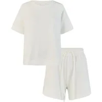 By Louise Shorty Damen Lounge Homewear kurz (2 tlg) Modisches Design