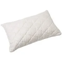 Softsan Microfaserkissen Bio Hygienic, Füllung: Marken Klimafaser (100% Polyester), bauschig, Bezug: Bio Baumwolle, Bauchschläfer, Seitenschläfer, Rückenschläfer, Füllung variabel