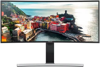 Samsung S34E790C [34" Curved 3.440x1.440 VA 60Hz 2x HDMI DP USB 4ms Reaktionszeit] schwarz
