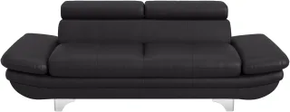 COTTA 2-Sitzer "Enterprise" Big-Sofa, mit Armteilverstellung & Kopfteilverstellung
