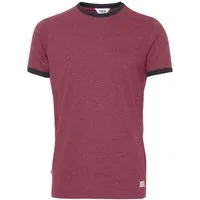 !Solid Rundhalsshirt SDManoldo T-Shirt mit farblich abgesetztem Kragen und Ärmelsaum