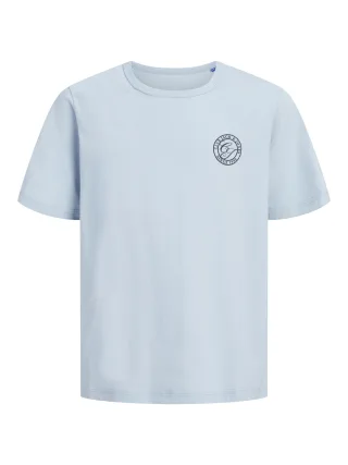 JACK&JONES - JJALLIANCE TEE SS CREW NECK JNR Celestial Blue - Gr. - 176