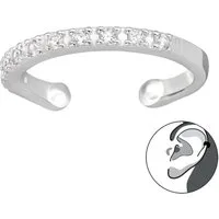 ALEXANDER YORK Ohrklemme Ear Cuff mit Zirkonia SINGLE